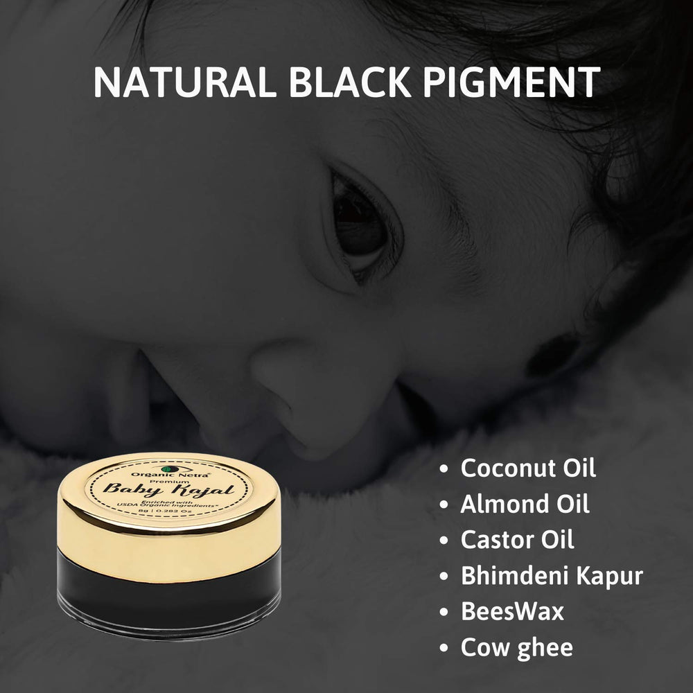Generic Netra Baby Kajal cruelty-free logo indicating no animal testing.