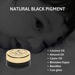 Generic Netra Baby Kajal cruelty-free logo indicating no animal testing.