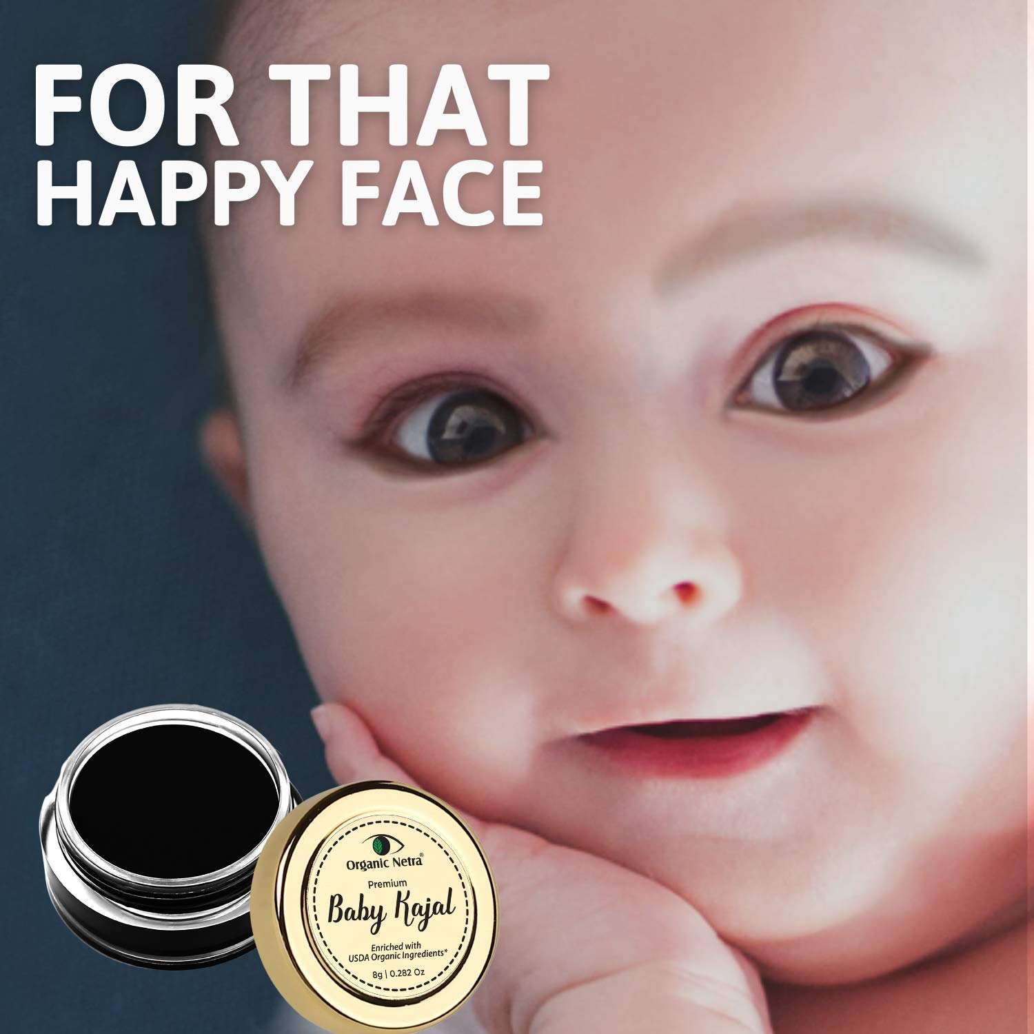 Generic Netra Baby Kajal water resistance helps it stay put through humidity.