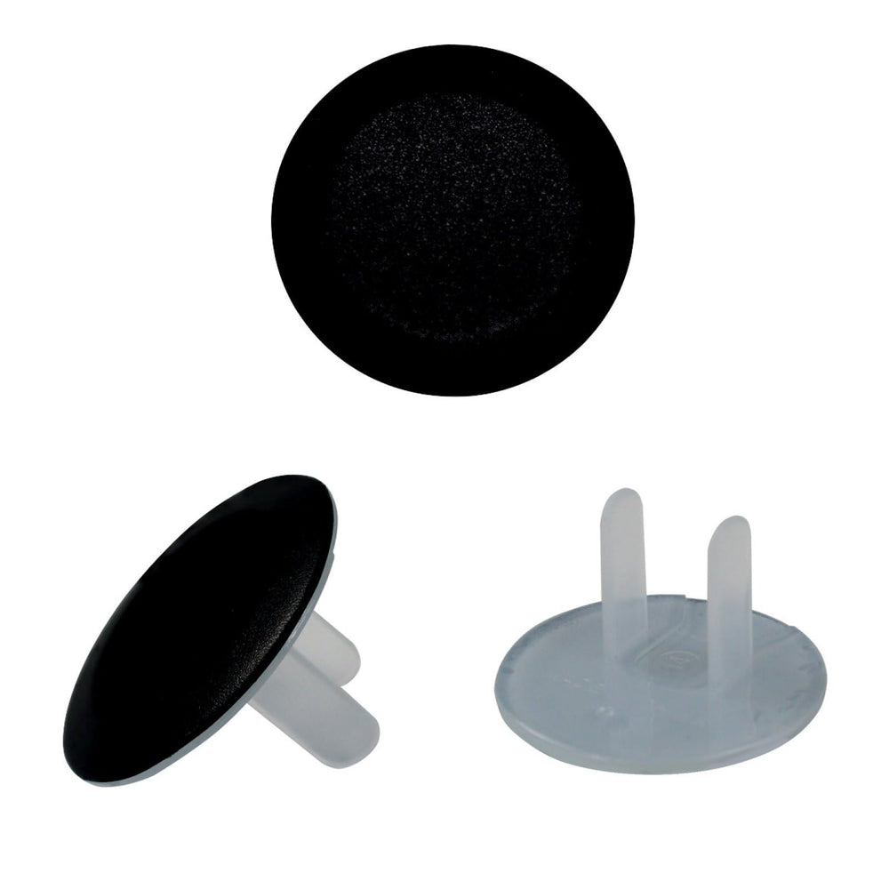 Generic outlet cover with snug fit for 2-prong outlets