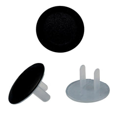 Generic outlet cover with snug fit for 2-prong outlets