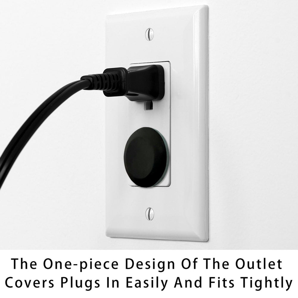 Generic socket protector universal compatibility for 2 and some 3-prong outlets