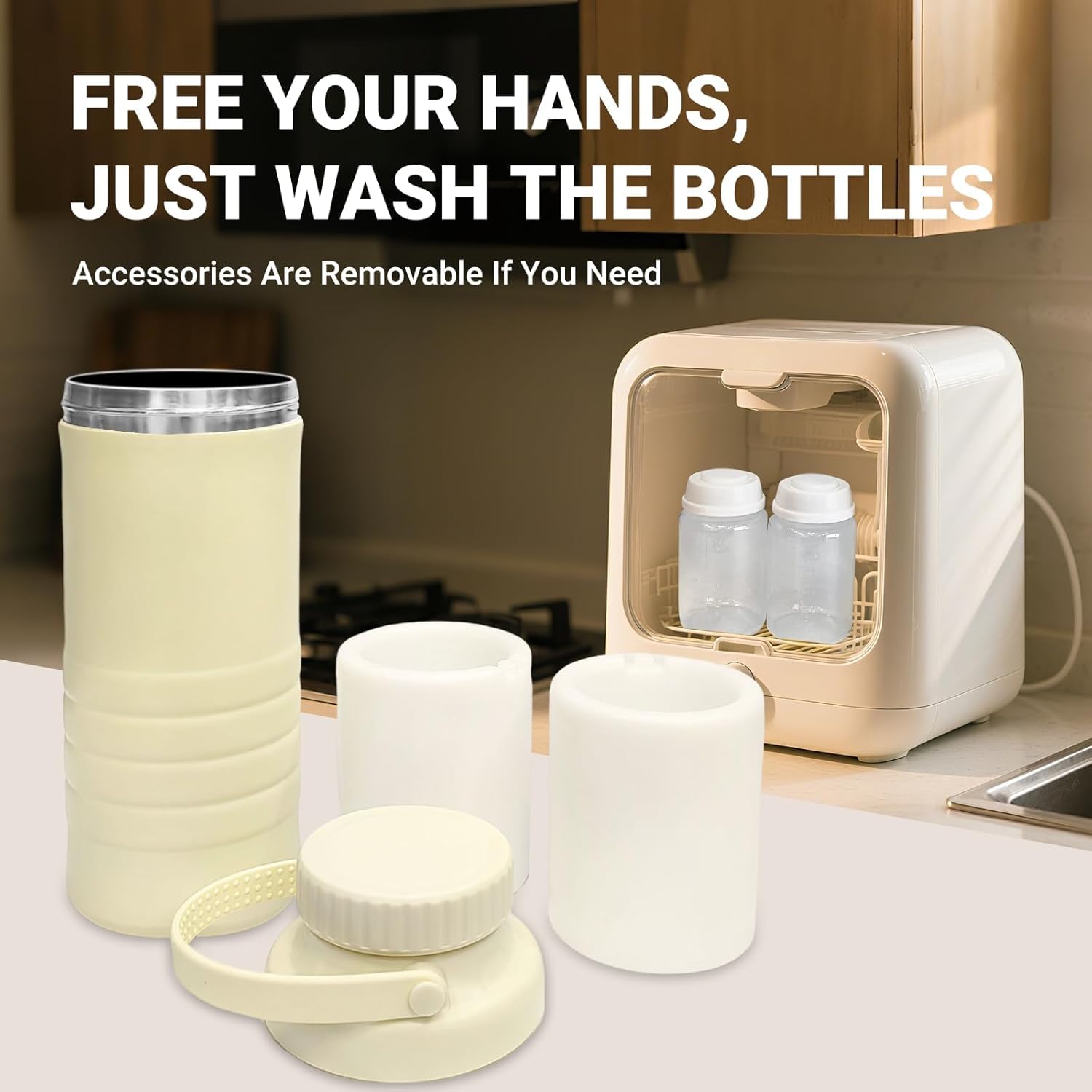 Generic portable breast milk cooler bottle outdoor use during activities