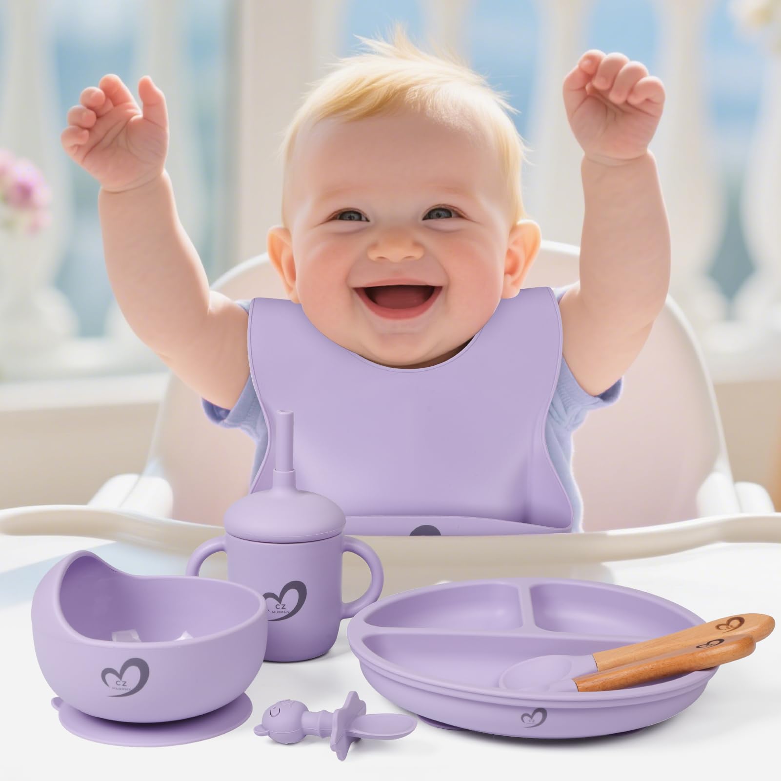 Generic silicone baby feeding set finger toothbrushes aid quick post-meal cleaning.
