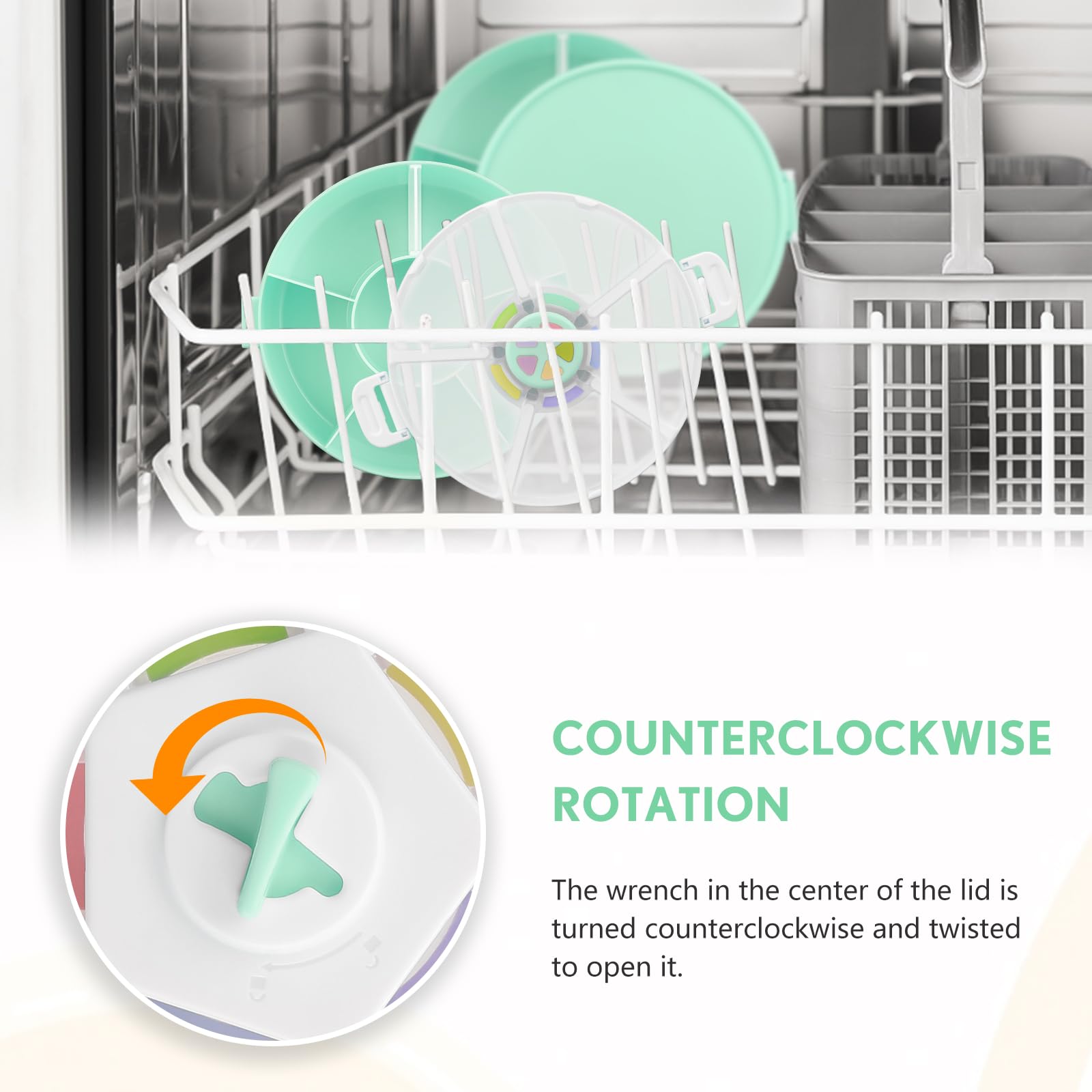 Generic Snack Spinner compact design suitable for on-the-go use