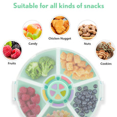 Generic Snack Spinner showing top-rack dishwasher-safe durability