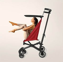 Generic Stroller adjustable handle supports ergonomic comfort during walks