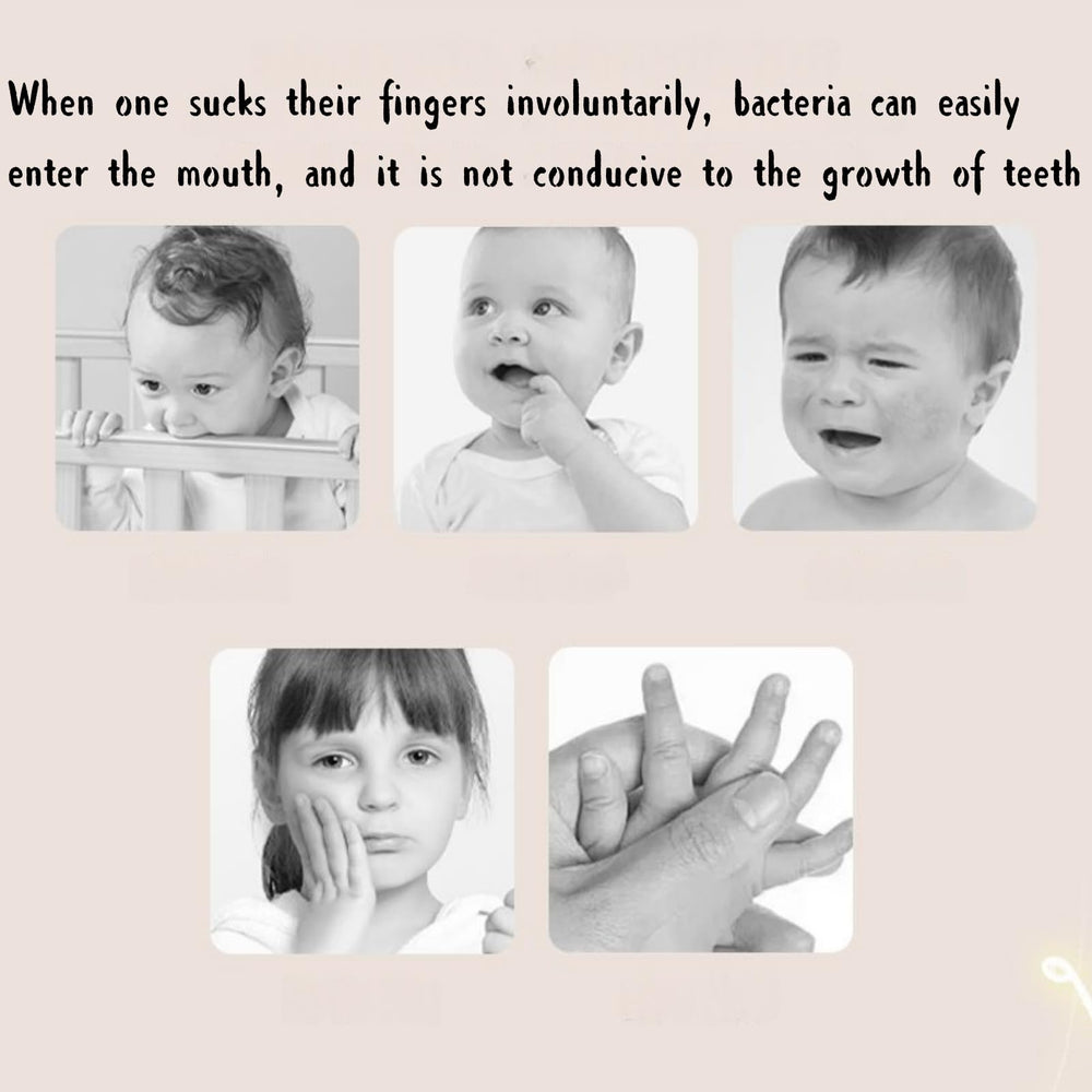 Adjustable-fit sleeve shown on small fingers for secure daily wear.