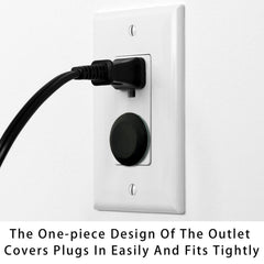 Generic two-prong outlet protectors are easy to install