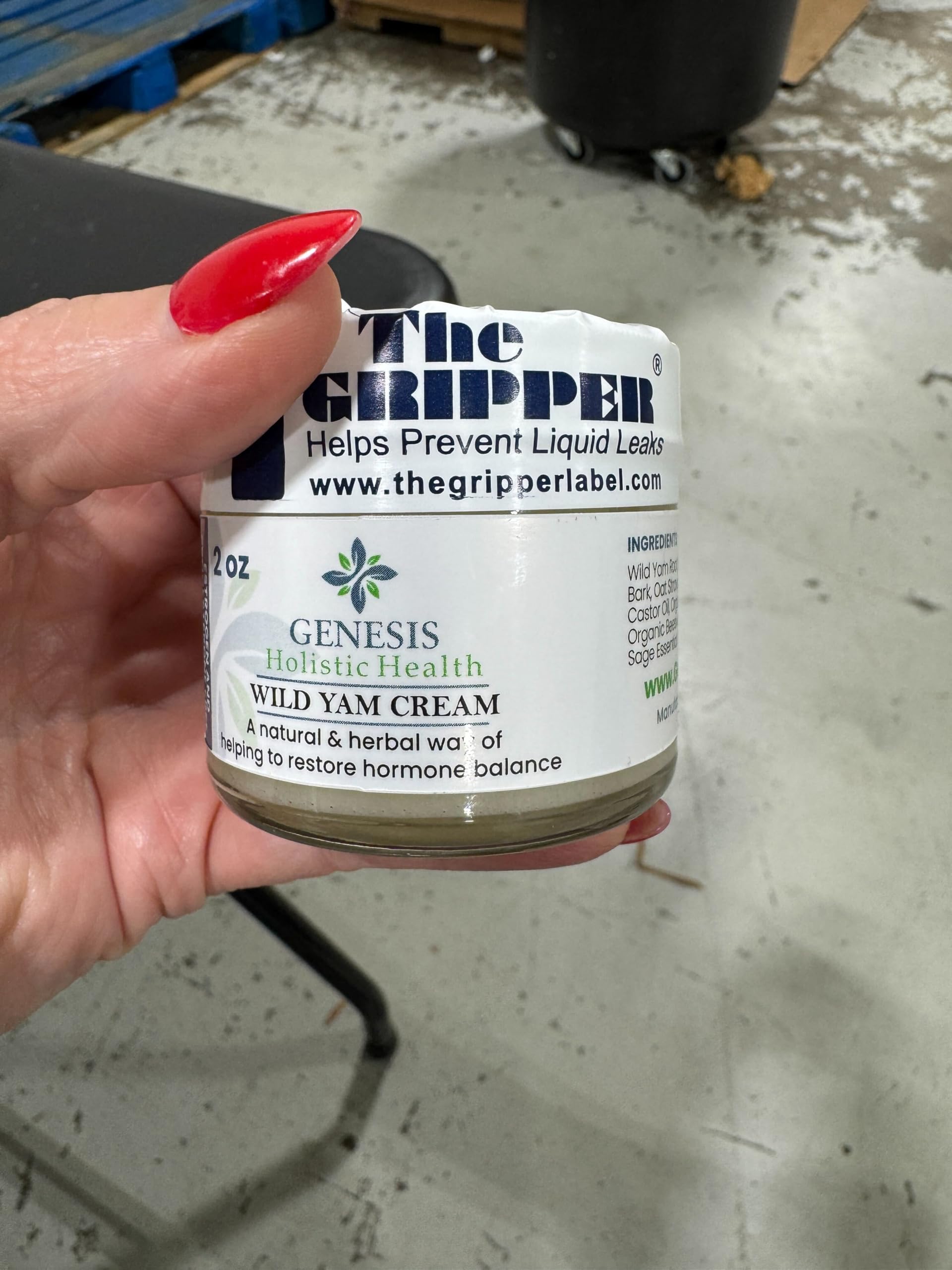 Genesis Wild Yam Root Cream made in USA, emphasizing quality and sustainability.