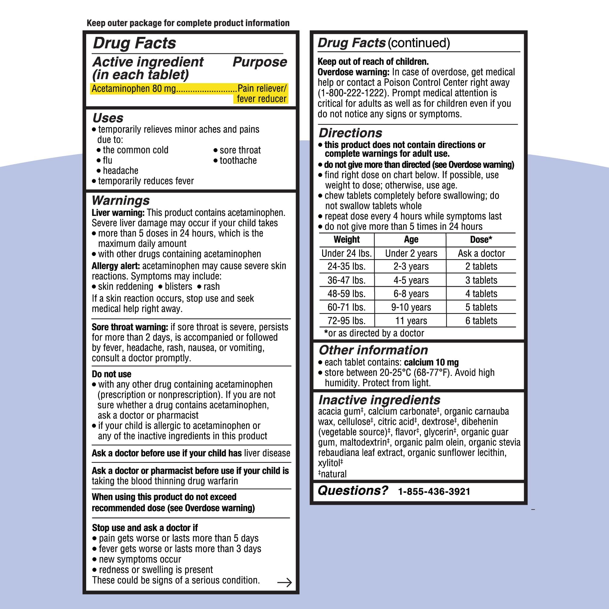 Genexa 80 mg per tablet shown on label.