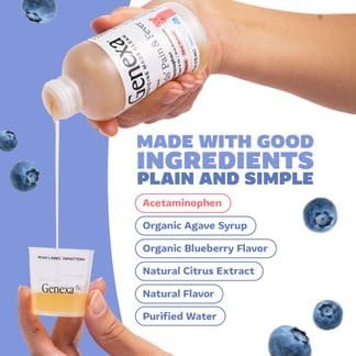 Genexa grape-flavor chewables are easy to take on the go.