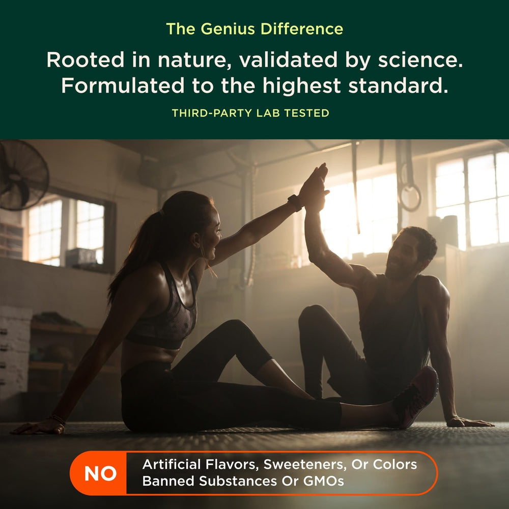 USA-made Genius Estrogen Balance packaging