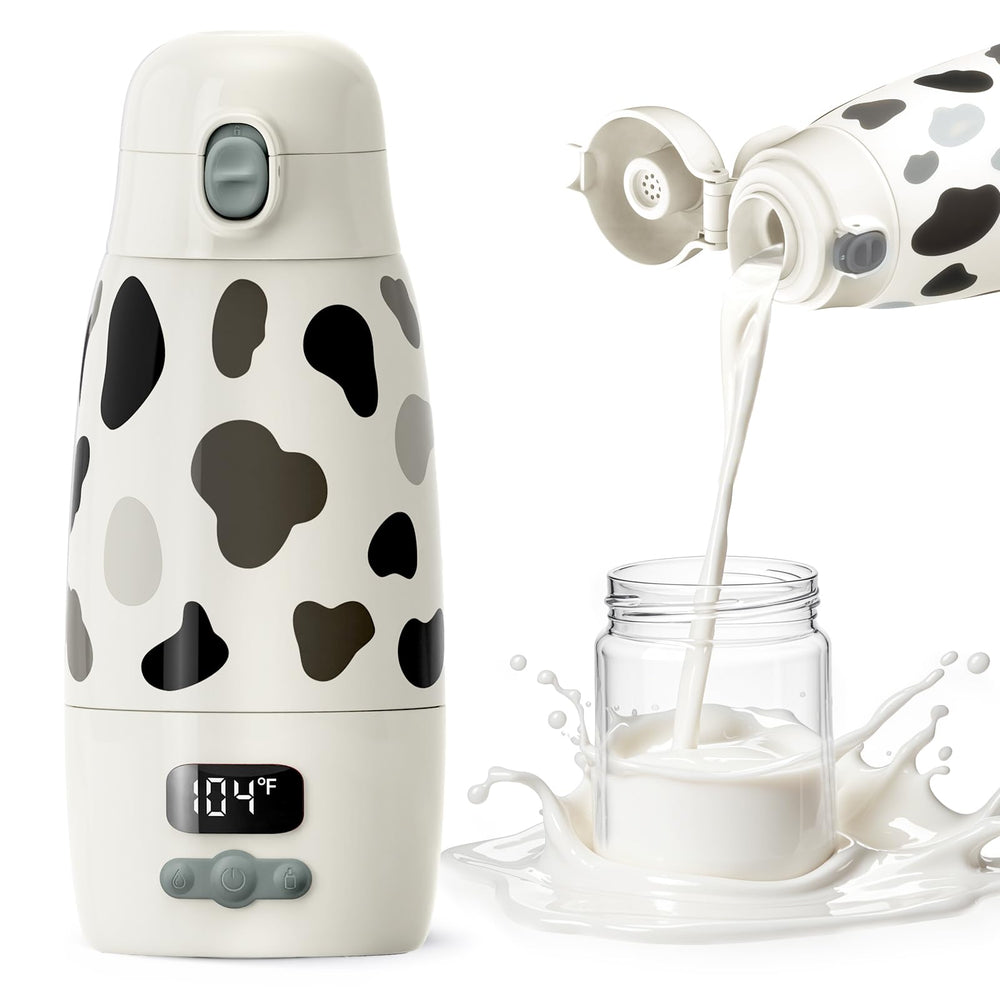 Gentle Bottle portable warmer front view for on-the-go feeds