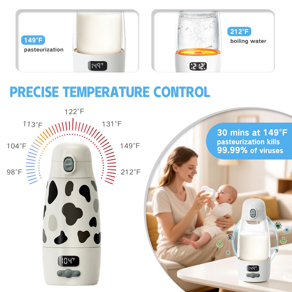 GENTLE BOTTLE portable warmer for baby essentials on the go with reliable warmth.