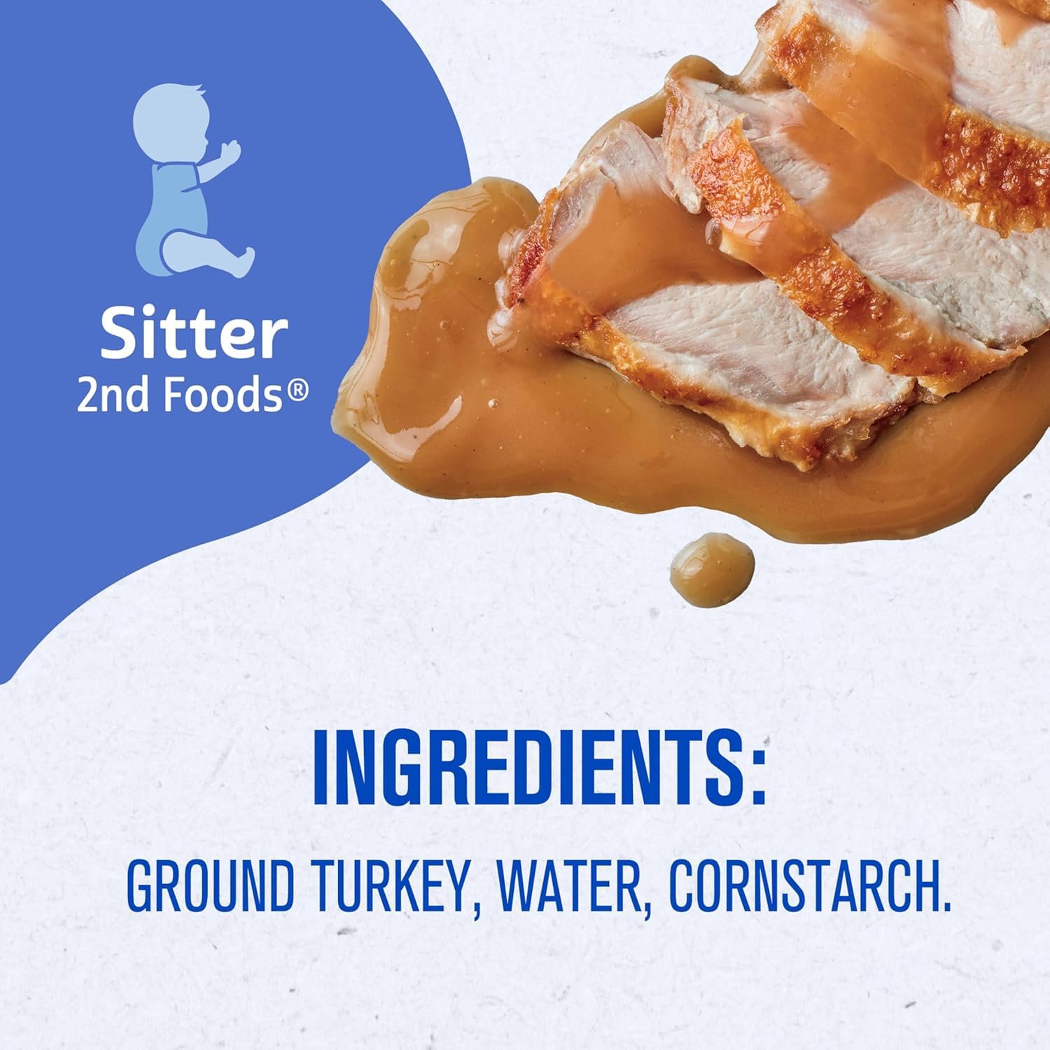 Gerber 2nd Foods Mealtime jar; USDA inspected quality