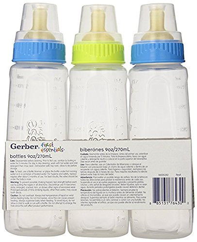 Gerber Nurser bottle fits most breast pumps for versatile use