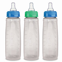 Gerber First Essential Clear View Nurser bottle nipple closeup for comfortable feeding
