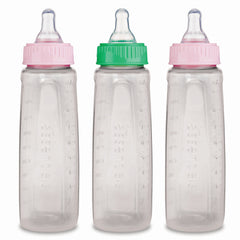 Gerber Nurser vented nipple design helps limit air intake during feeds