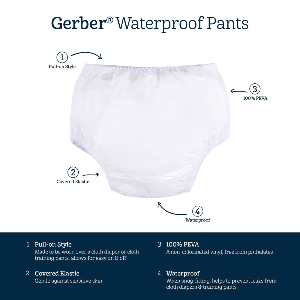 Gerber durable, wipe-clean pants provide simple protection for everyday wear