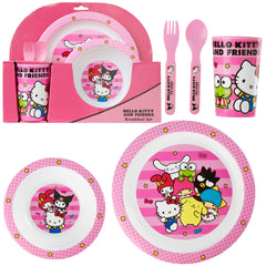 Get Trend Hello Kitty plate for kids, BPA-free plastic for safe everyday meals