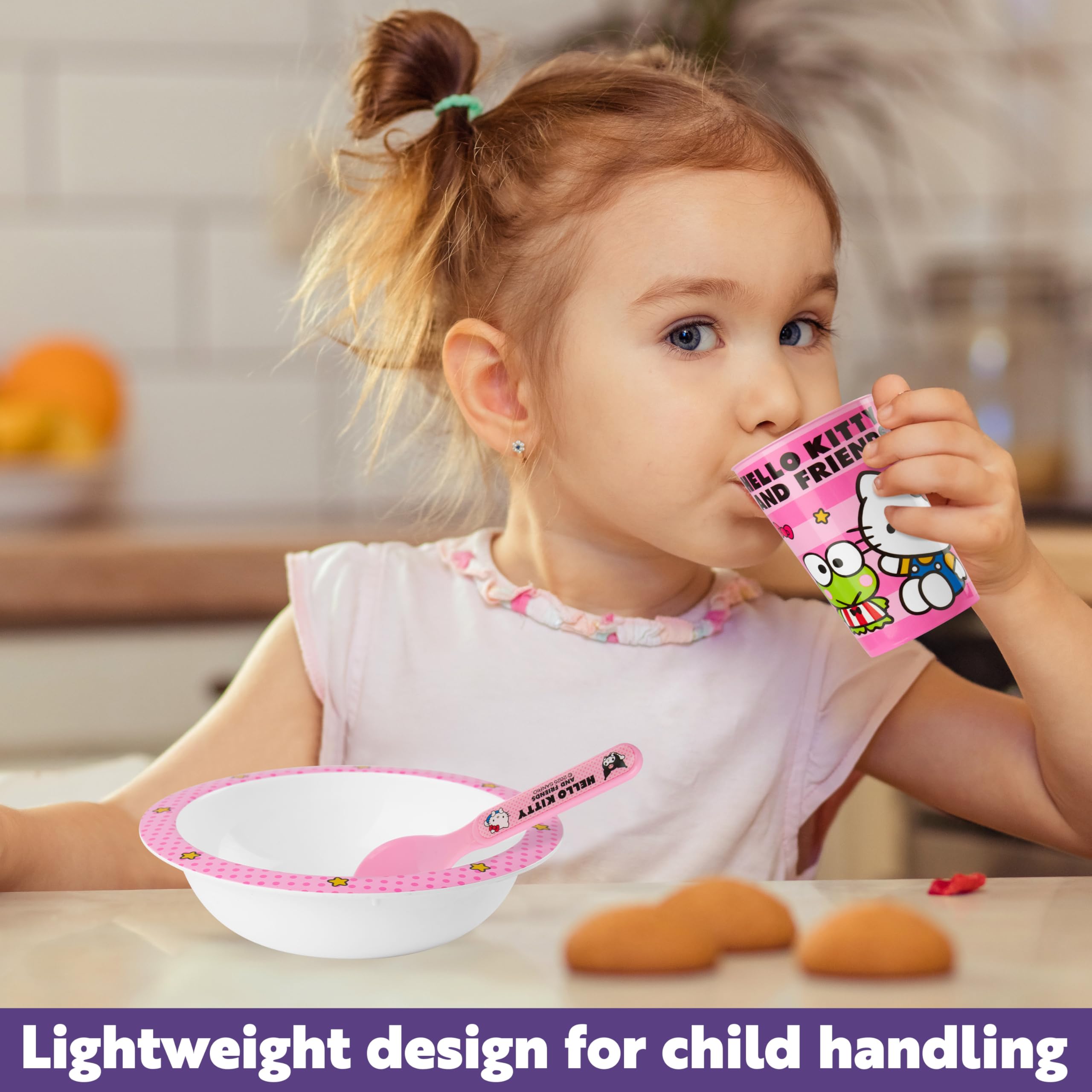 Get Trend Hello Kitty spoon, lightweight cutlery for small hands