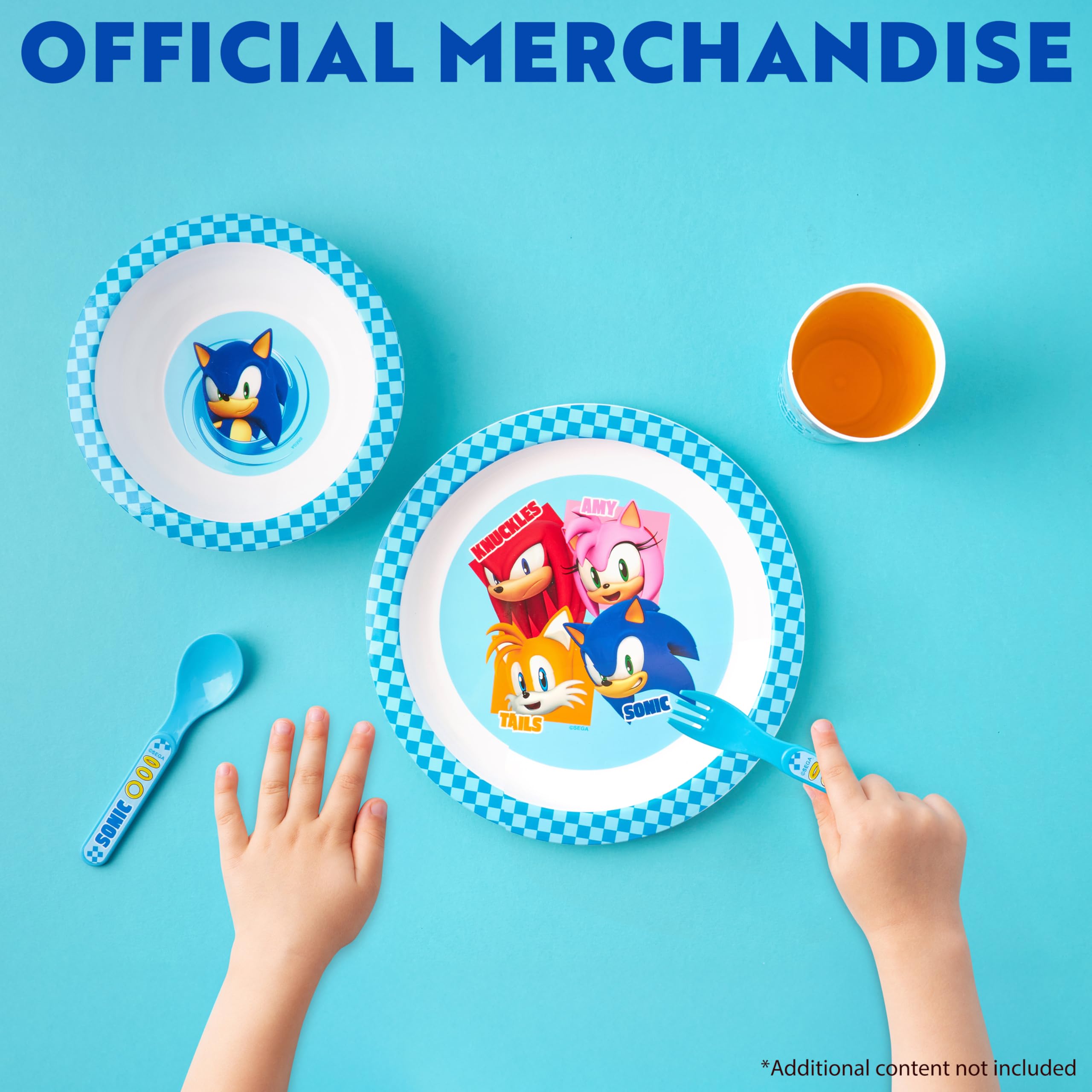 Get Trend Sonic blue fork for kid-friendly meals