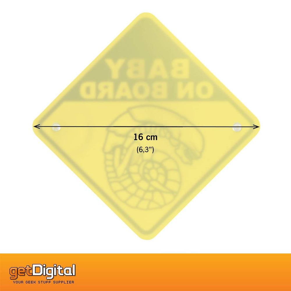 GetDigital nerdy gift chestburster sign for sci-fi fans.