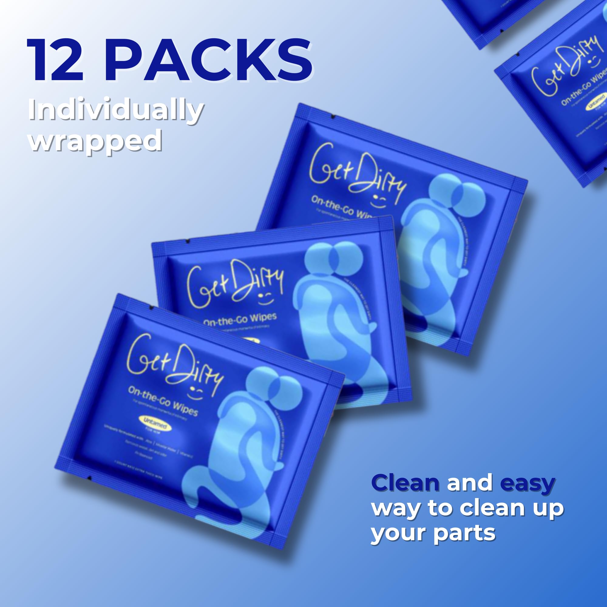 Get Dirty after-workout wipe for quick cleanse and odor control