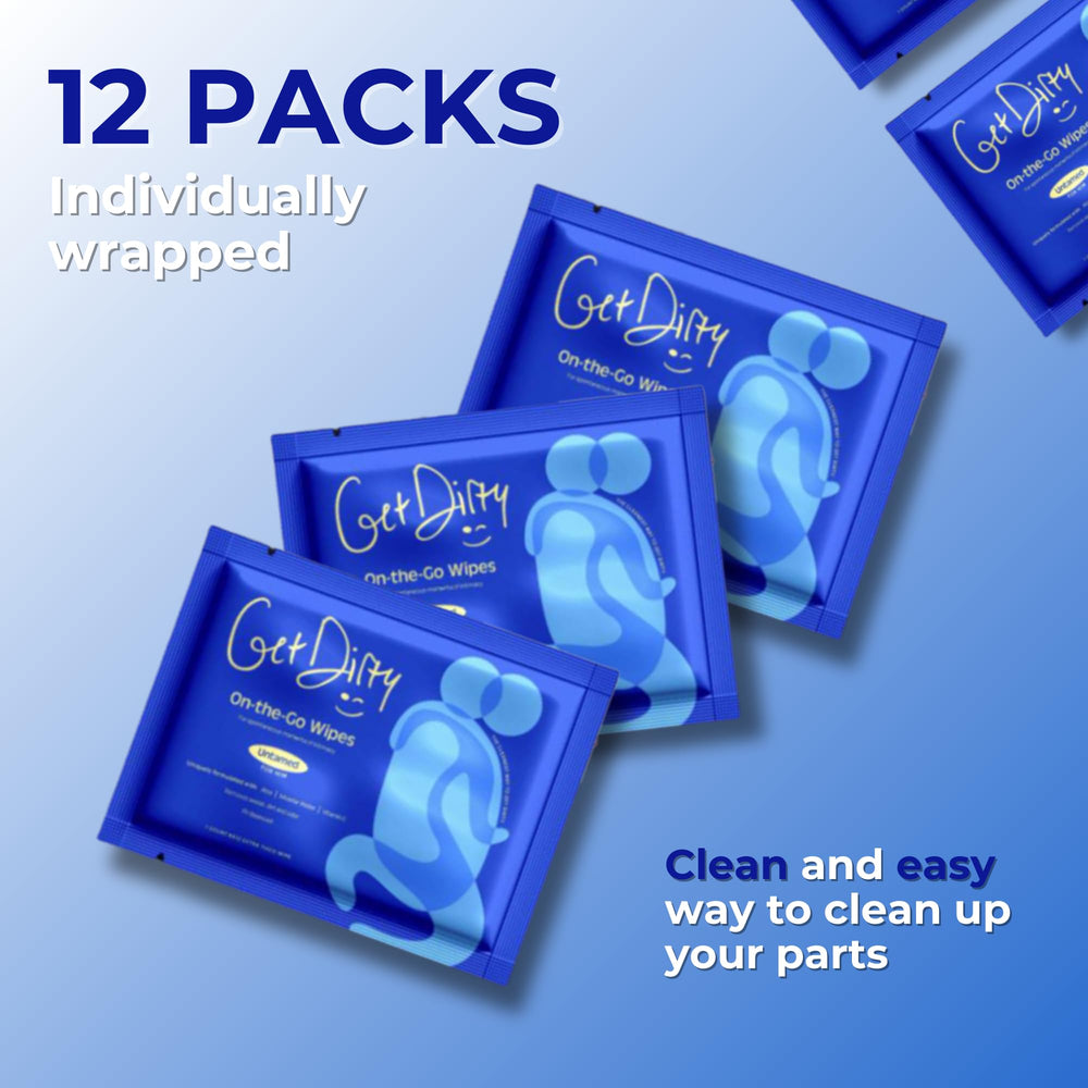 Get Dirty after-workout wipe for quick cleanse and odor control