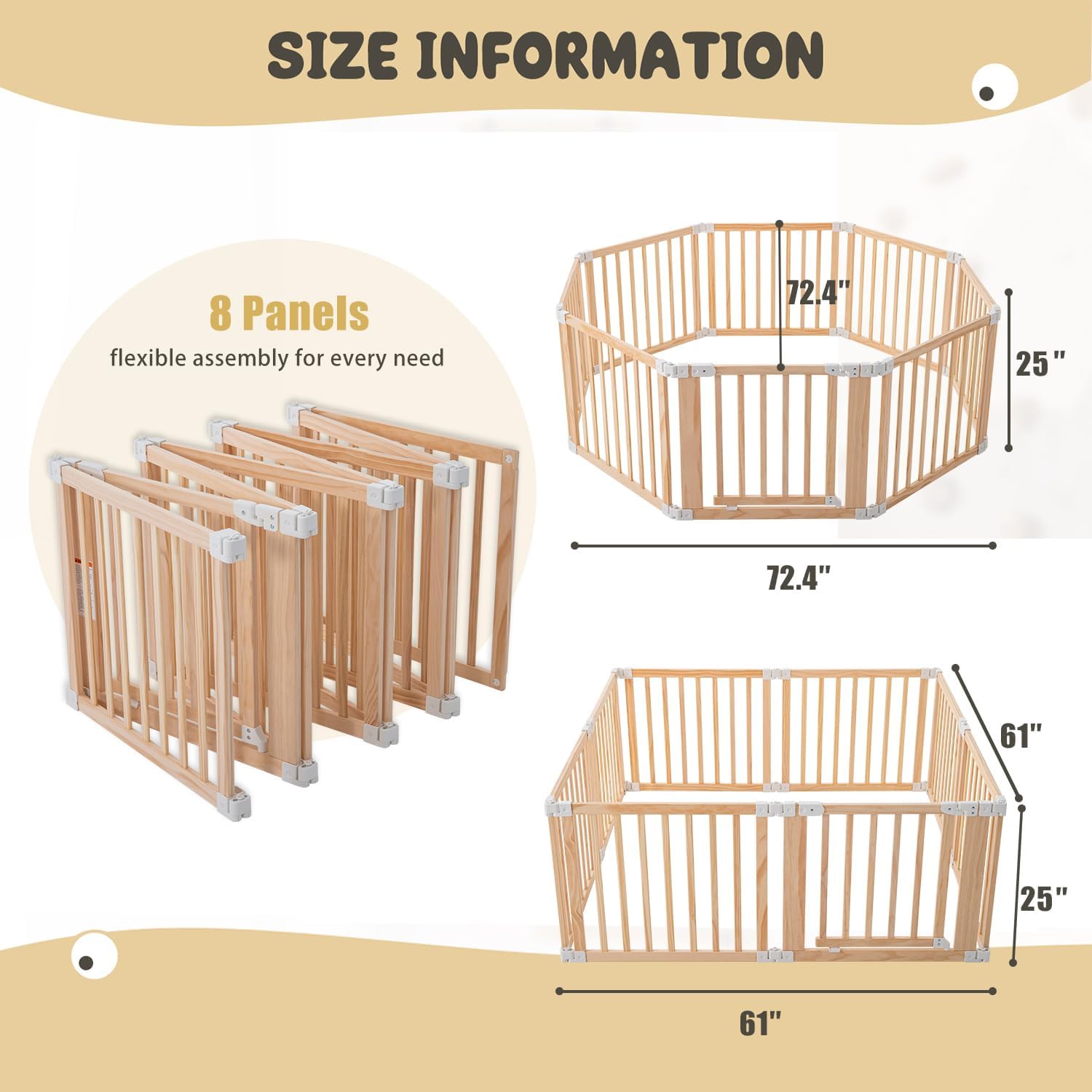 Gewitt foldable design in compact form for easy travel and storage.