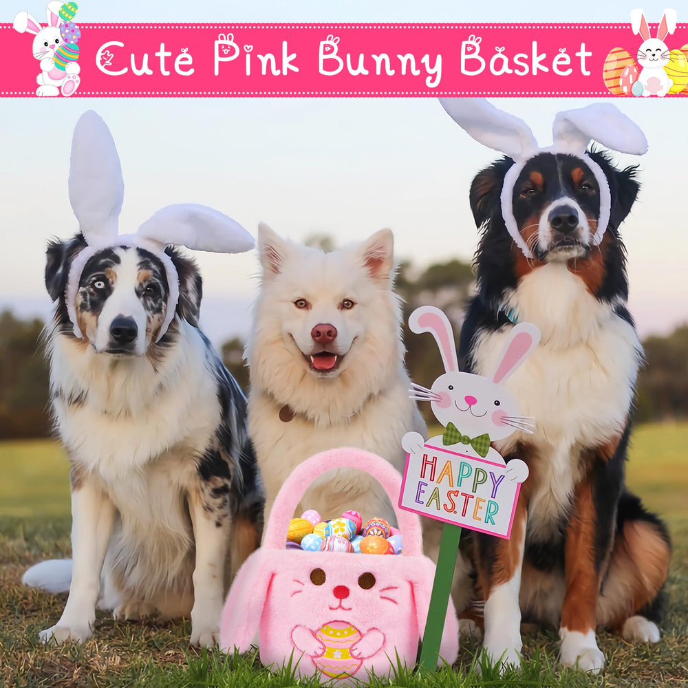 GEWUJATOP Easter gift idea for kids, versatile tote for treats and decor.