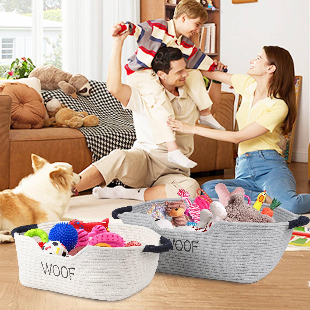 Geyecete two-piece set helping organize pet accessories neatly