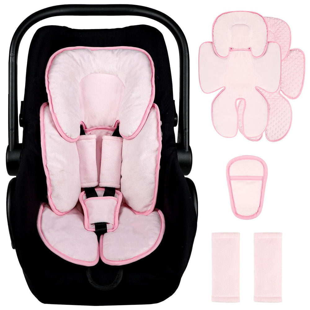GFU 2-in-1 infant car seat insert provides head and body support for comfy car rides