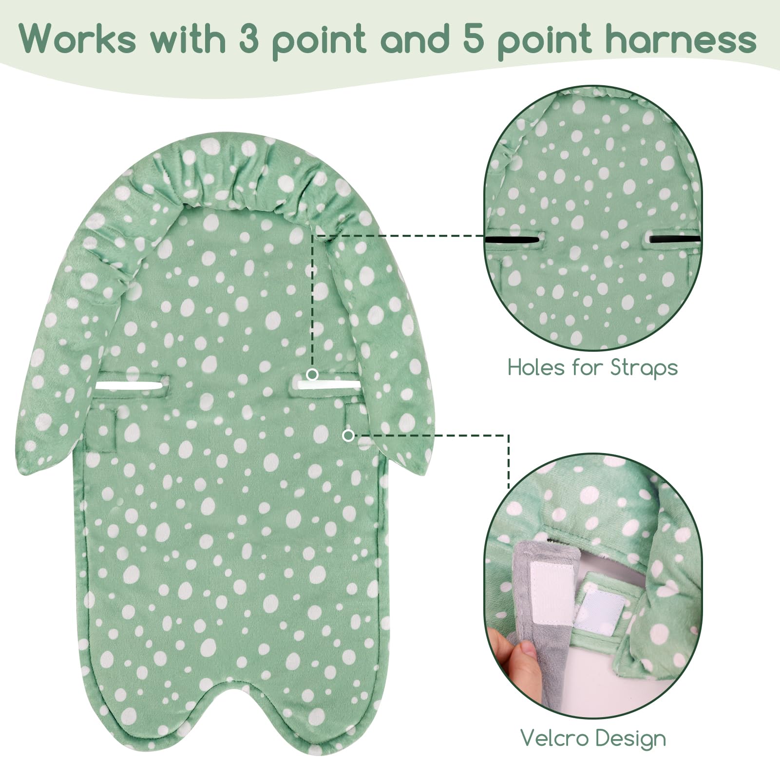 GFU 2-in-1 infant cushion for head and body