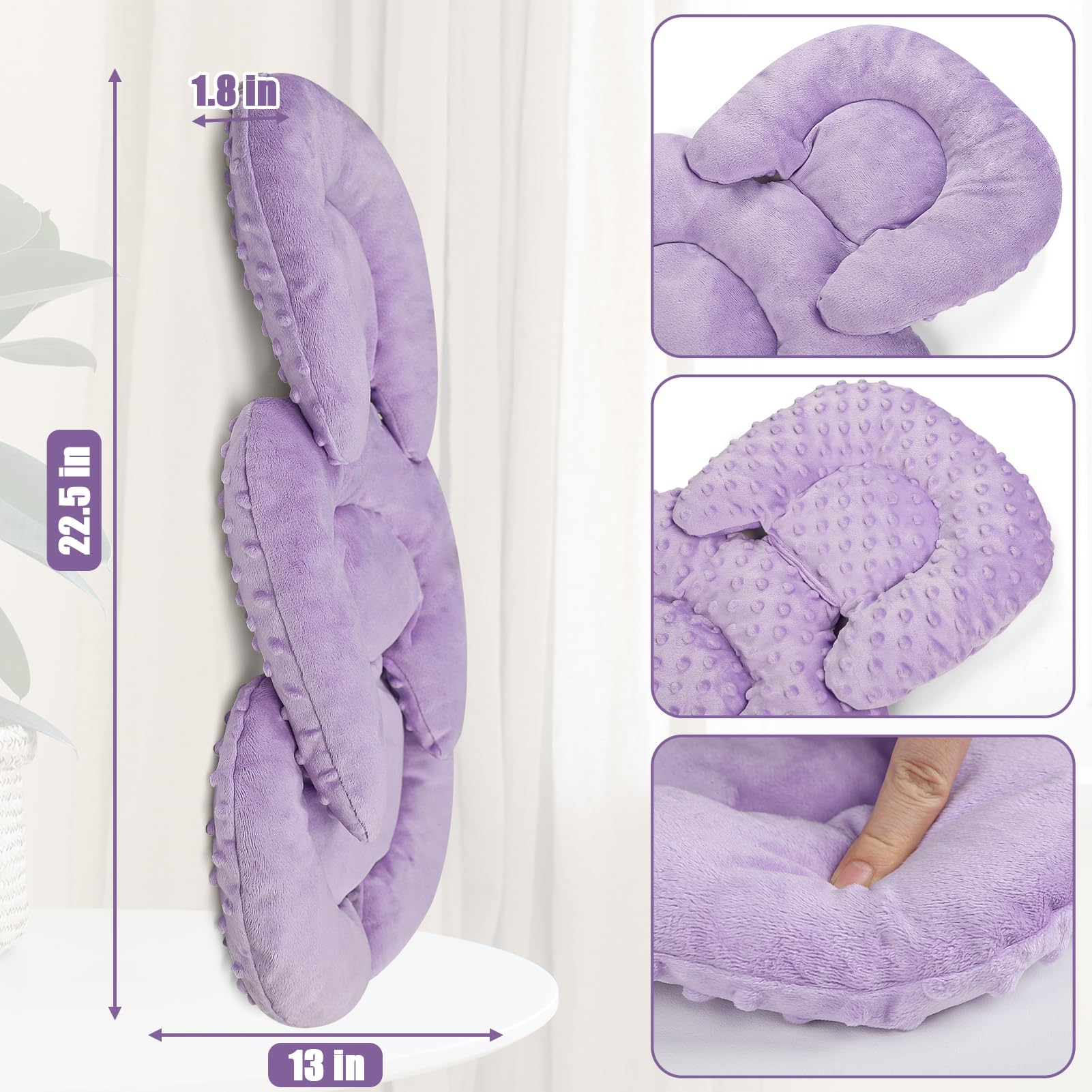 GFU fabric compatible with 3- or 5-point harness systems