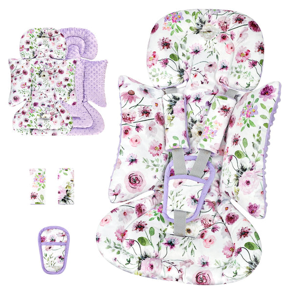 GFU 3-in-1 infant car seat insert front view for newborn comfort