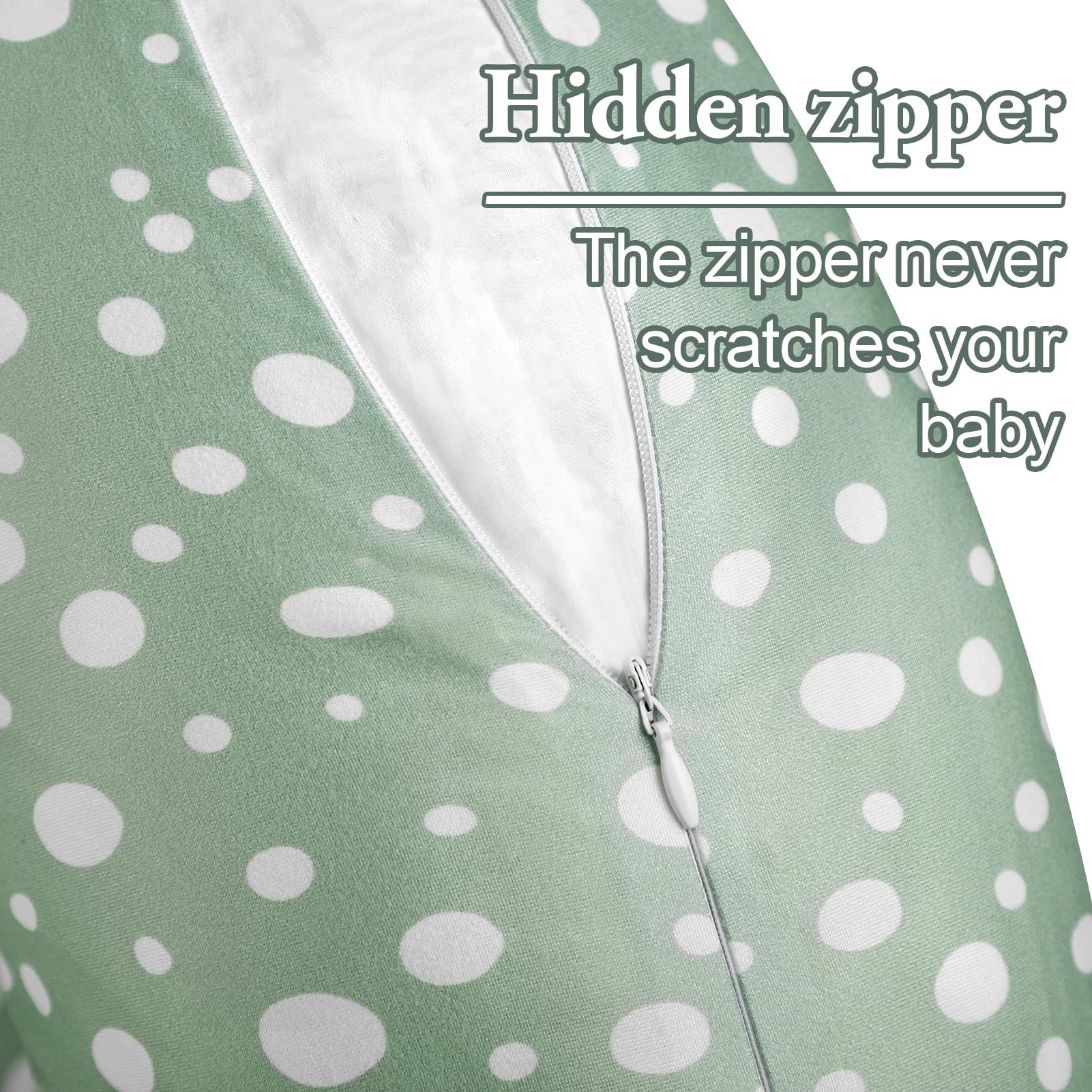 GFU bright floral pattern close-up adds visual interest for baby.
