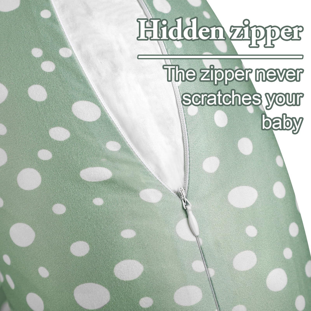 GFU bright floral pattern close-up adds visual interest for baby.