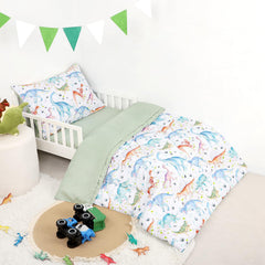 GFU dinosaur pillowcase 30 by 20 inches, soft touch for kid-friendly sleep.