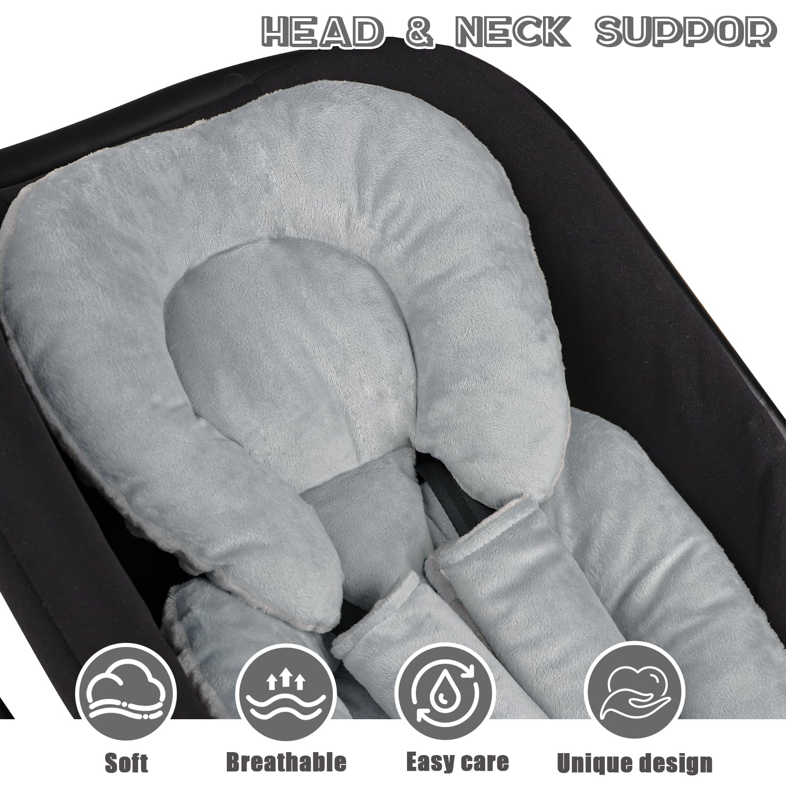 GFU gift-ready infant travel cushion for parents and babies.