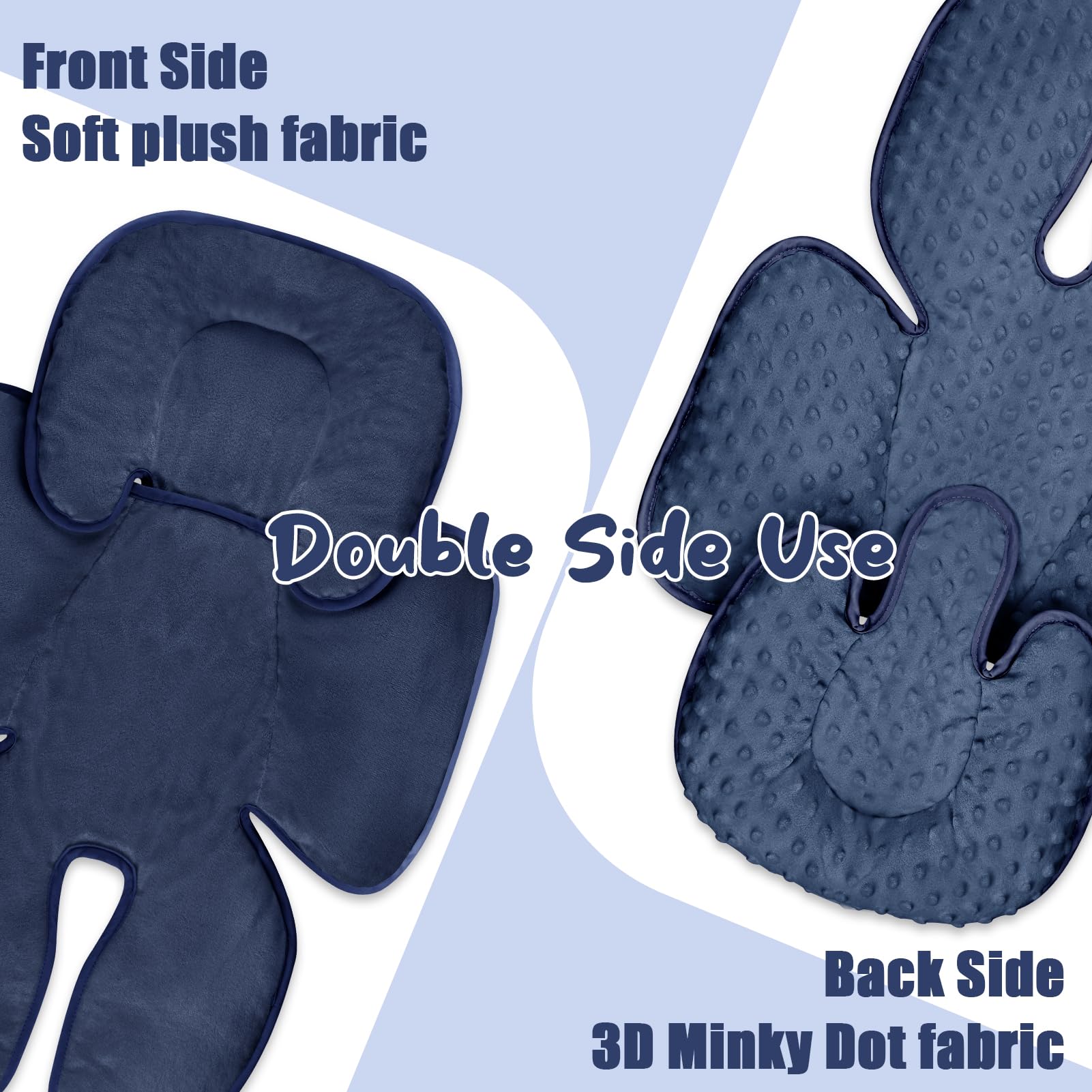 GFU harness-compatible insert fits 3- and 5-point systems securely