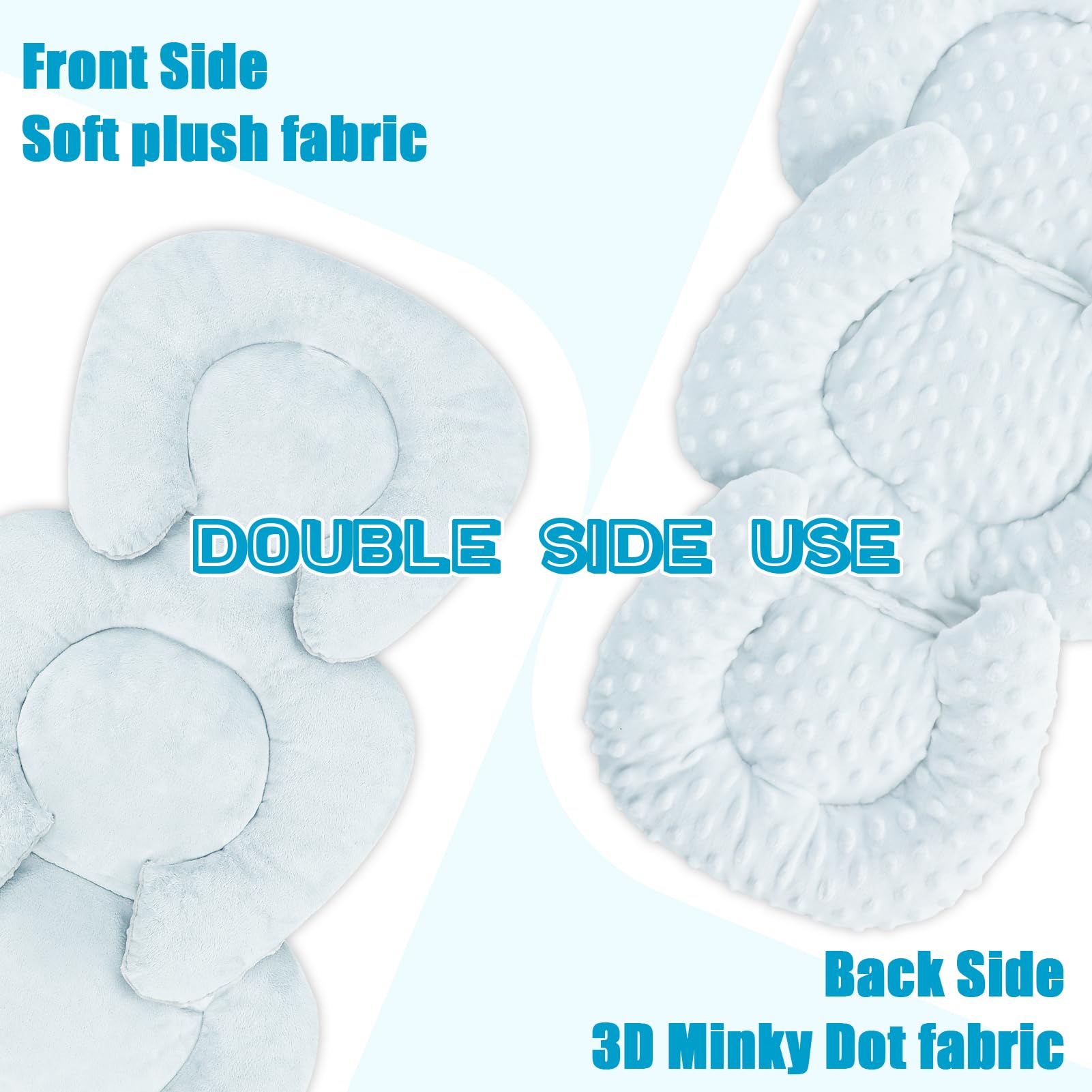 GFU reversible design with plush front and 3D back