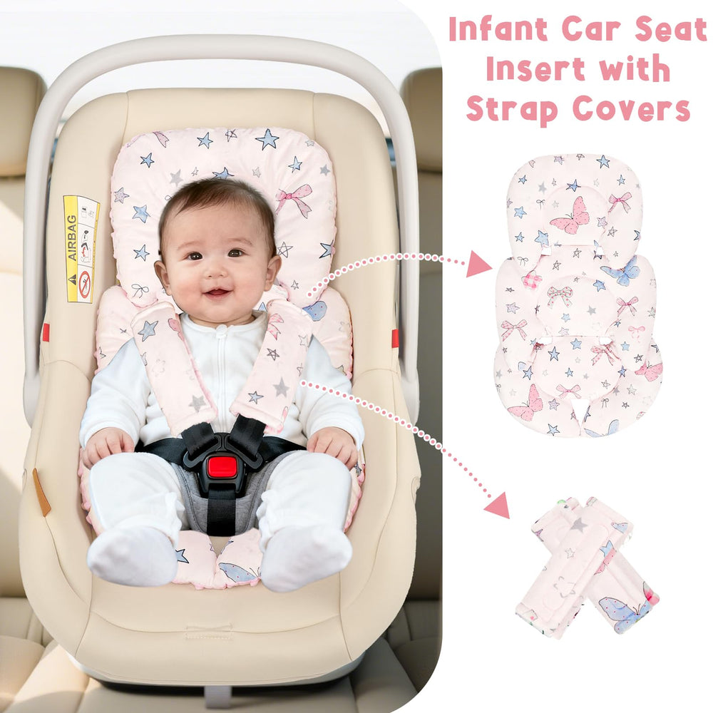 GFU strap pads cushion shoulders during car trips and strolls