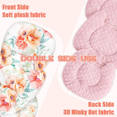GFU stroller mat double-sided design offers two looks and easy rotation
