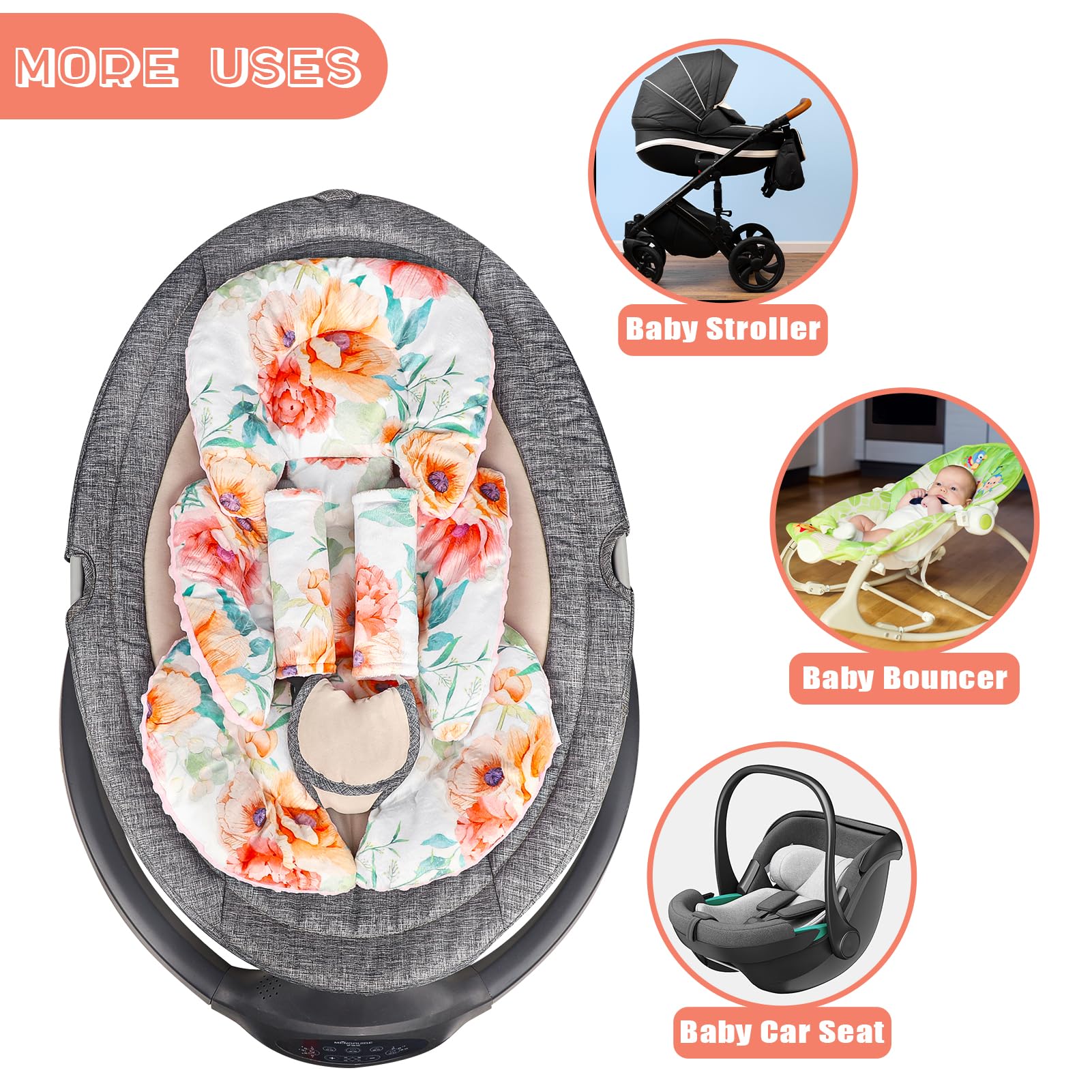 GFU stroller mat is easy to clean and maintain