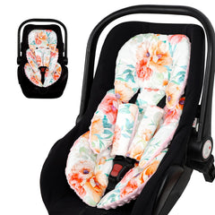 GFU infant stroller mat with flowers provides soft comfort for every outing