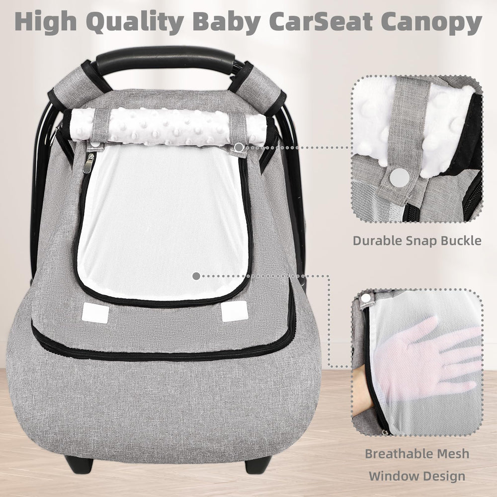 GFU Minky Dot Backing provides a soft, skin-friendly touch for newborns.