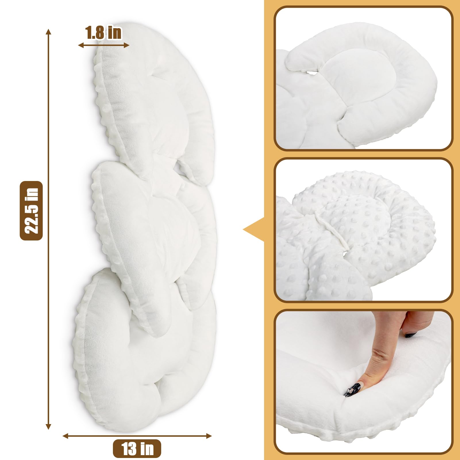GFU infant insert enhances comfort across car, stroller, and swing environments
