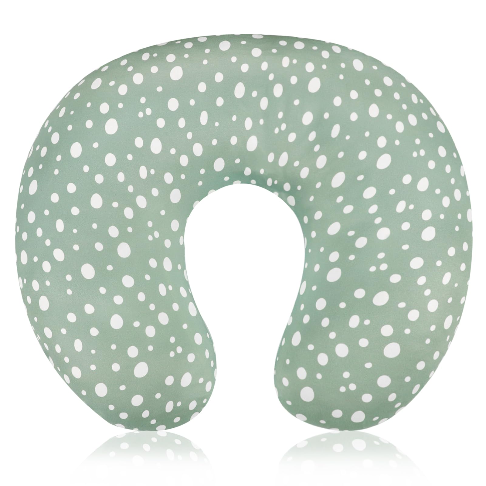 GFU nursing pillow cover on a pillow for comfortable feeding support.